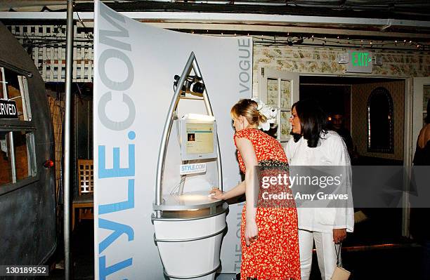 Atmosphere during Mercedes-Benz Shows LA Opening Reception at Hollywood Canteen in Hollywood, California, United States.