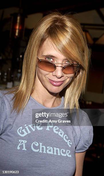 Rosanna Arquette during Charles Worthington Golden Globes Suite - Day Three at Private Residence in West Hollywood, California, United States.