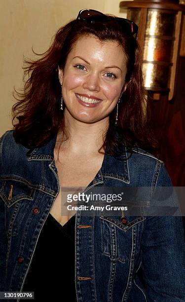 Bellamy Young during Charles Worthington Golden Globes Suite - Day Three at Private Residence in West Hollywood, California, United States.