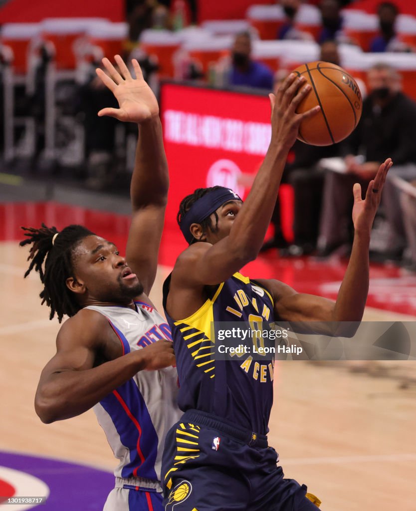 Indiana Pacers v Detroit Pistons