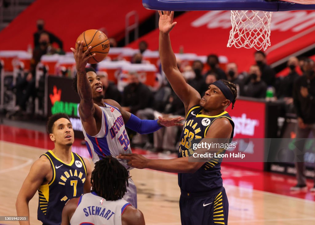 Indiana Pacers v Detroit Pistons