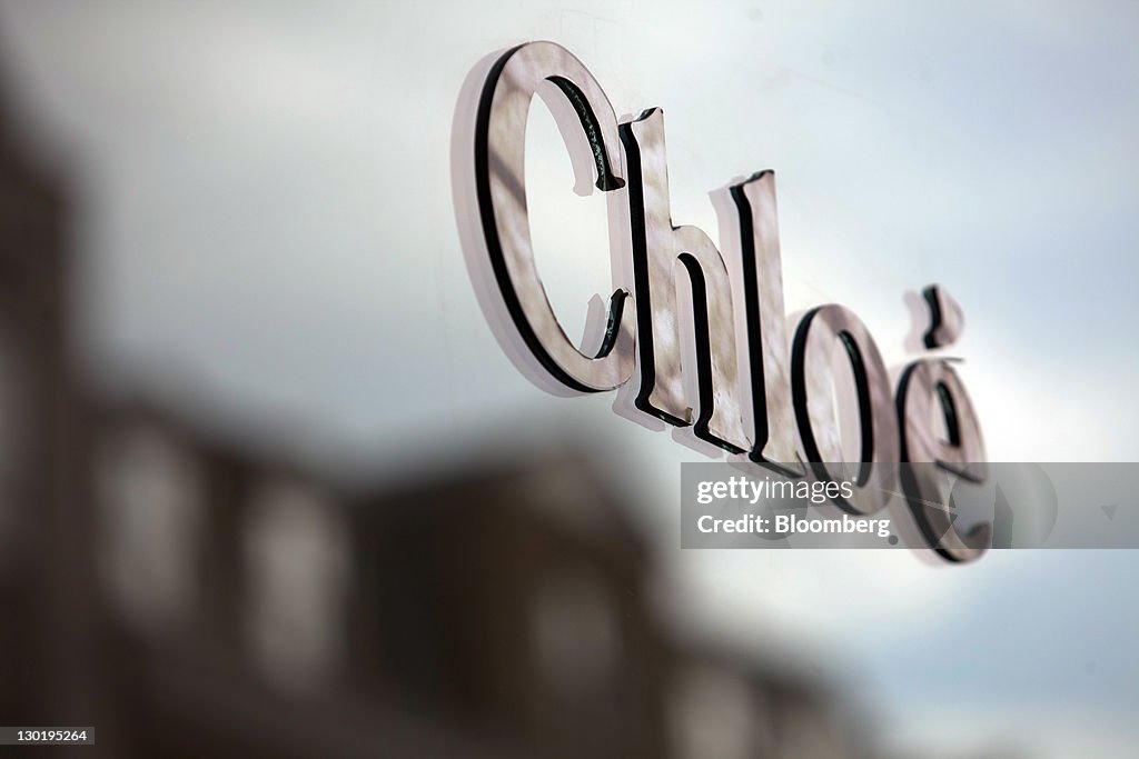 Inside a Chloe Boutique, Part Of The Richemont SA Group