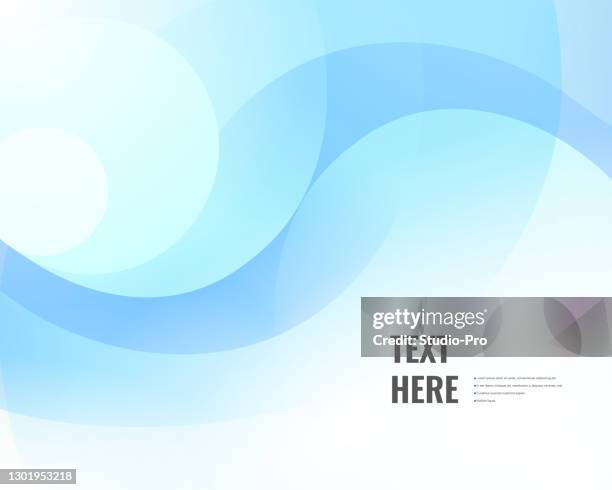 illustrations, cliparts, dessins animés et icônes de fond bleu élégant de tourbillons de vague - blue curve