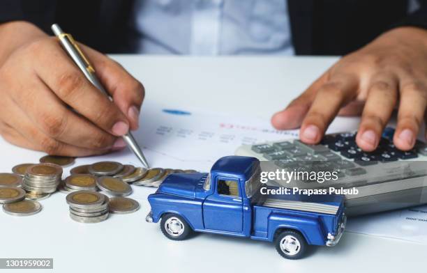 saving money to buy a car - fixed deposit stock pictures, royalty-free photos & images