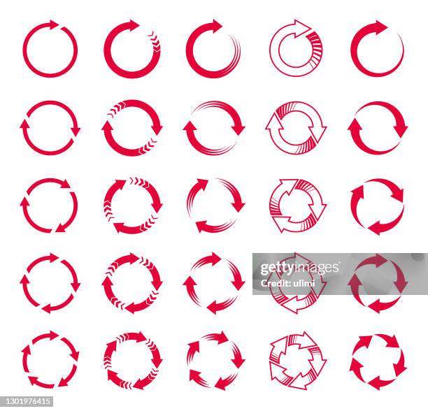 arrows - red arrow stock illustrations