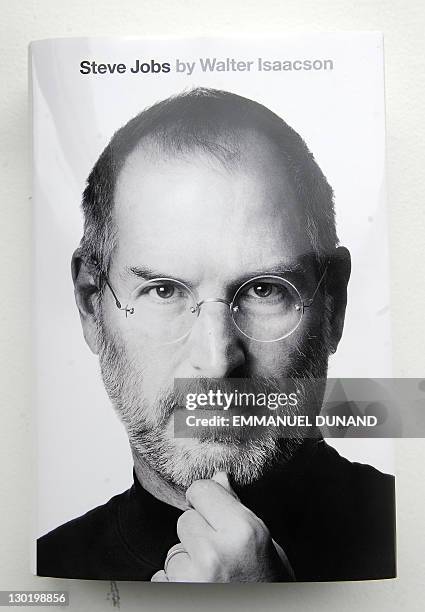 Biography of Apple co-founder Steve Jobs is pictured in New York, October 24, 2011. The eagerly awaited biography of Apple co-founder Steve Jobs hit...