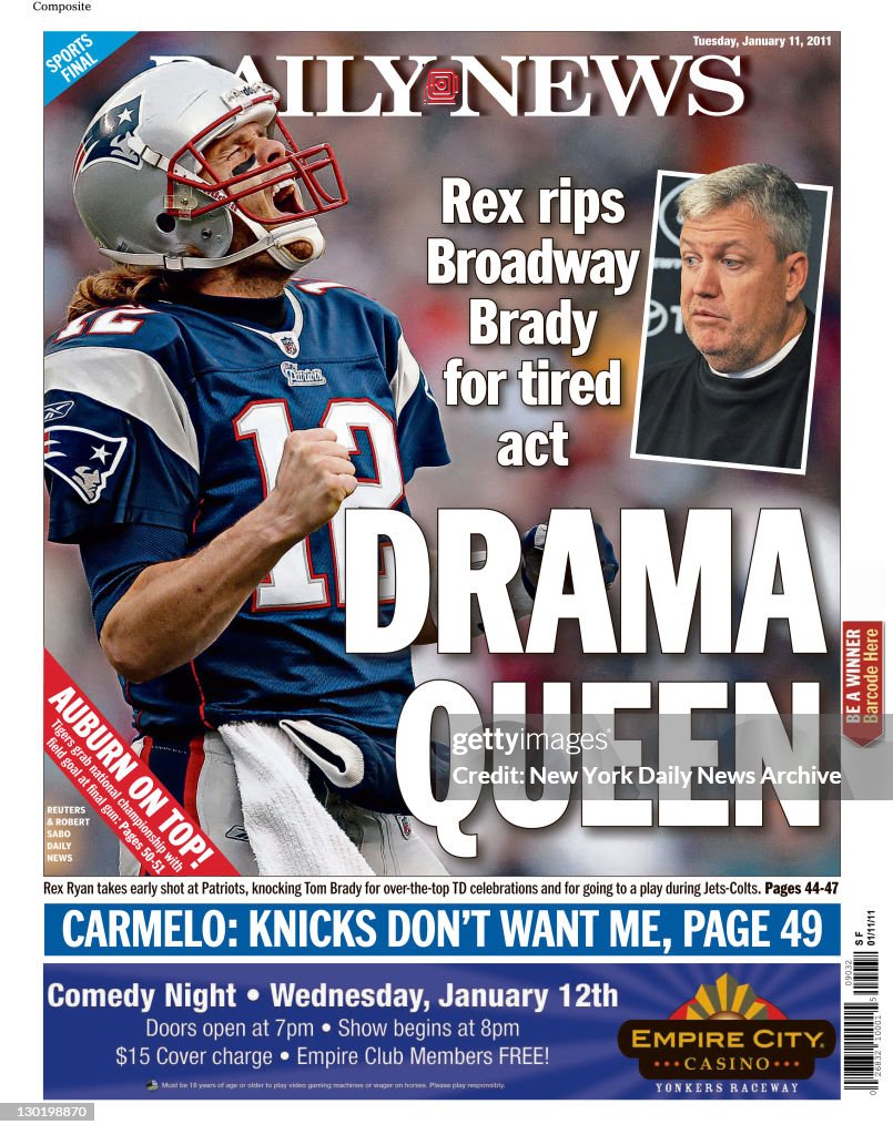 Daily News Back Page