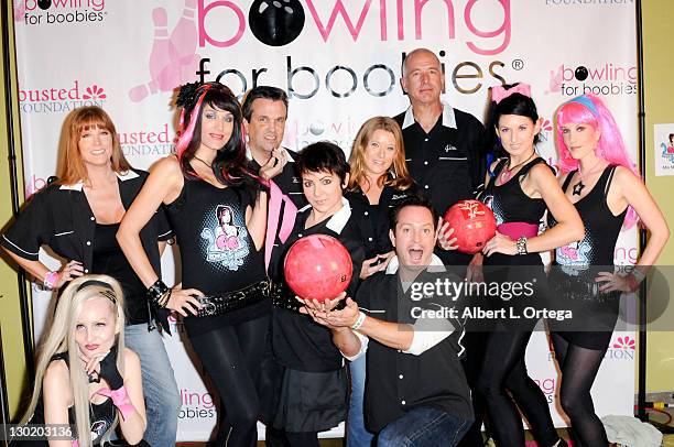 Actress Cerina Vincent, actress Ashlynn Yennie, FX artist Jacky Belle, writer Sean Decker, actress Brooke Lewis and actress Allison Kyler participate...