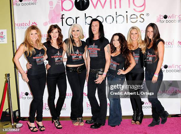 Actress Cerina Vincent, actress Ashlynn Yennie, FX artist Jacky Belle, writer Sean Decker, actress Brooke Lewis and actress Allison Kyler participate...