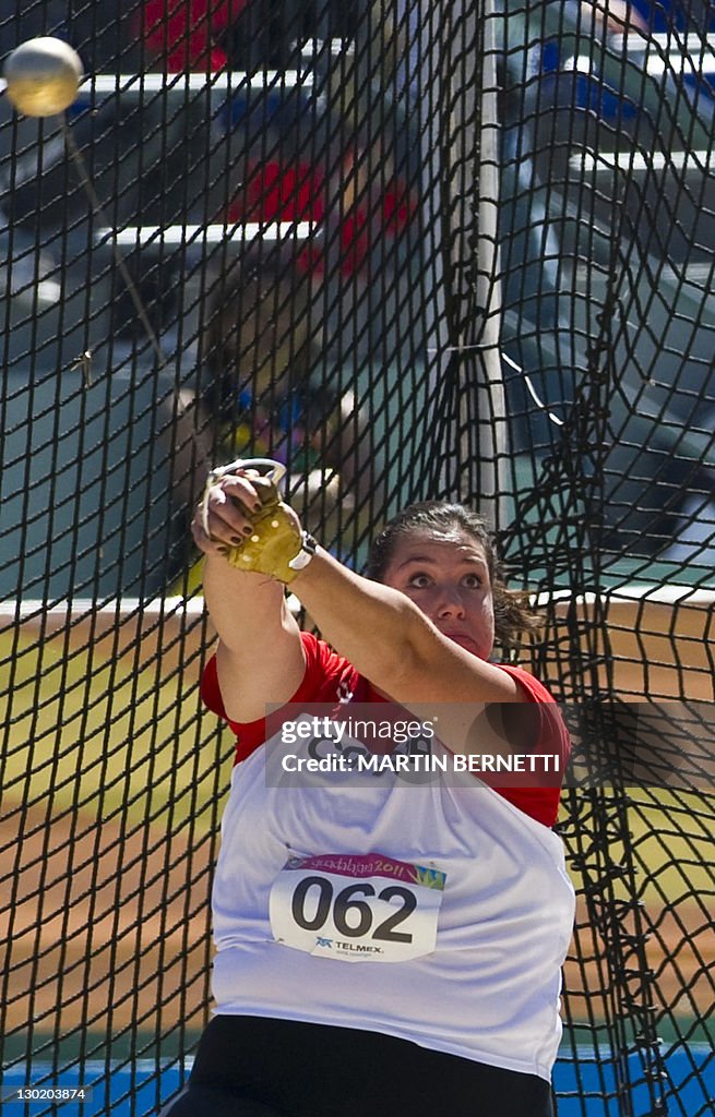 Canada's Sultana Frizell performs in the