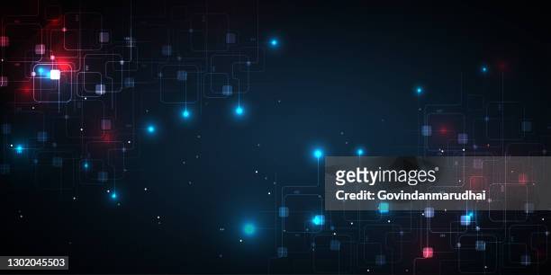 technology background - science and technology stock illustrations
