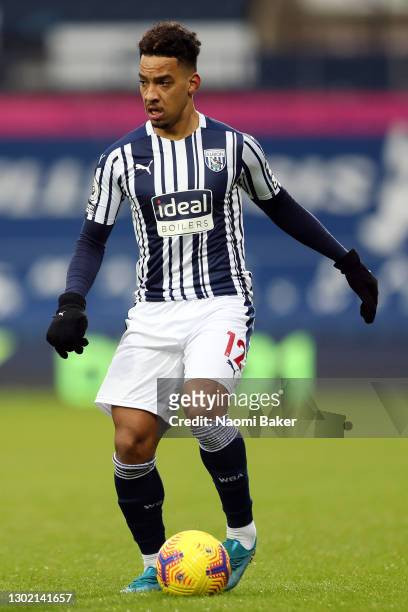 Matheus Pereira of West Bromwich Albion in action during the Premier League match between West Bromwich Albion and Manchester United at The Hawthorns...