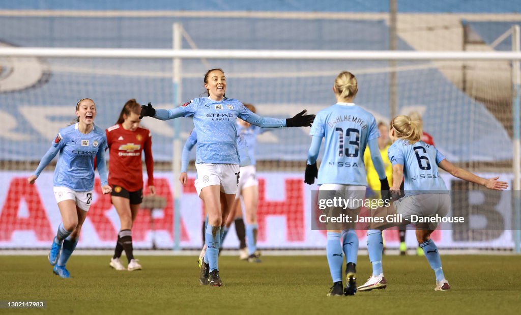 Manchester City Women v Manchester United Women - Barclays FA Women's Super League