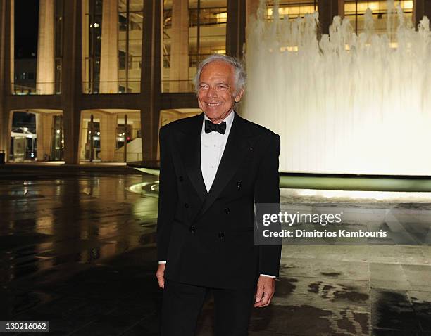 Ralph Lauren at an evening hosted by Oprah Winfrey and presented at Lincoln Center on October 24, 2011 in New York City.