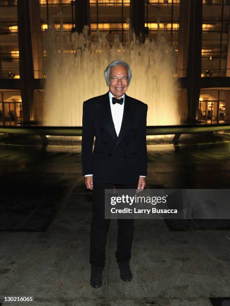 Ralph Lauren at an evening hosted by Oprah Winfrey and presented at Lincoln Center on October 24, 2011 in New York City.