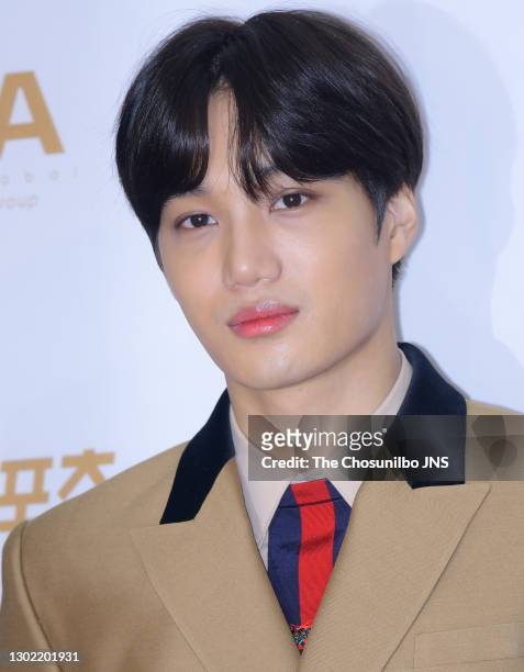 Kai of EXO attends the 32nd Golden Disc Awards at Ilsan Kintex on January 11, 2018 in Goyang, South Korea.