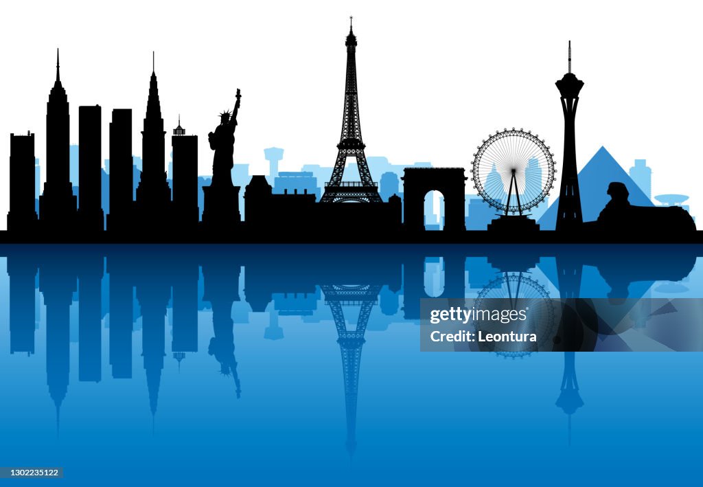 Las Vegas (All Buildings Are Complete and Moveable)