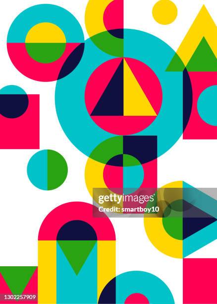 Abstract Colorblock Pattern 10,197 Retro Color Blocks Stock Photos, High-Res Pictures, and Images ...
