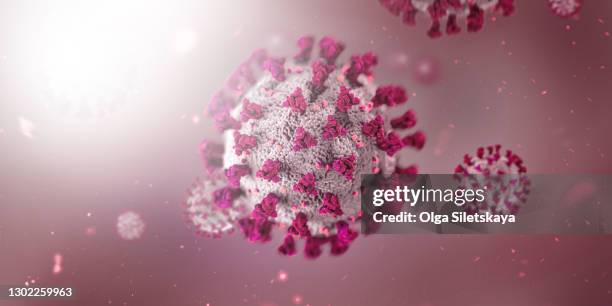 viral cell. microbiology background concept - covid molecule stock pictures, royalty-free photos & images