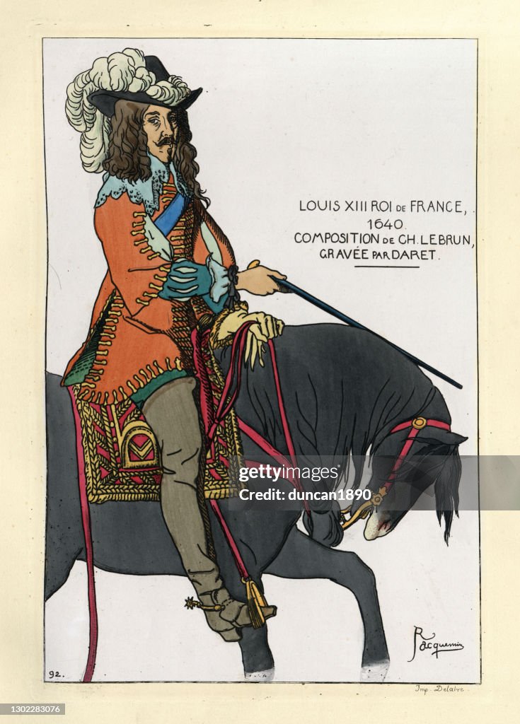 Louis XIII King of France from 1610 to 1643