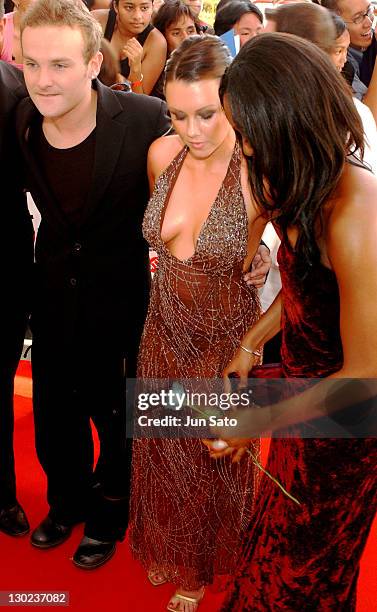 Kevin Simm, Michelle Heaton and Kelli Young of Liberty X