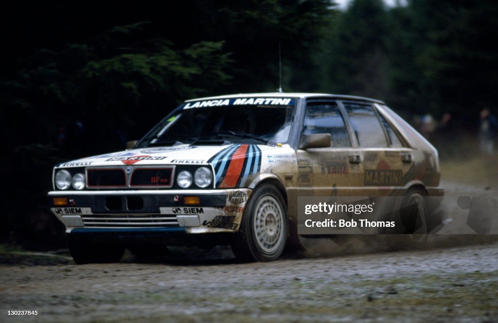 Juha Kankkunen - Lancia - RAC Rally