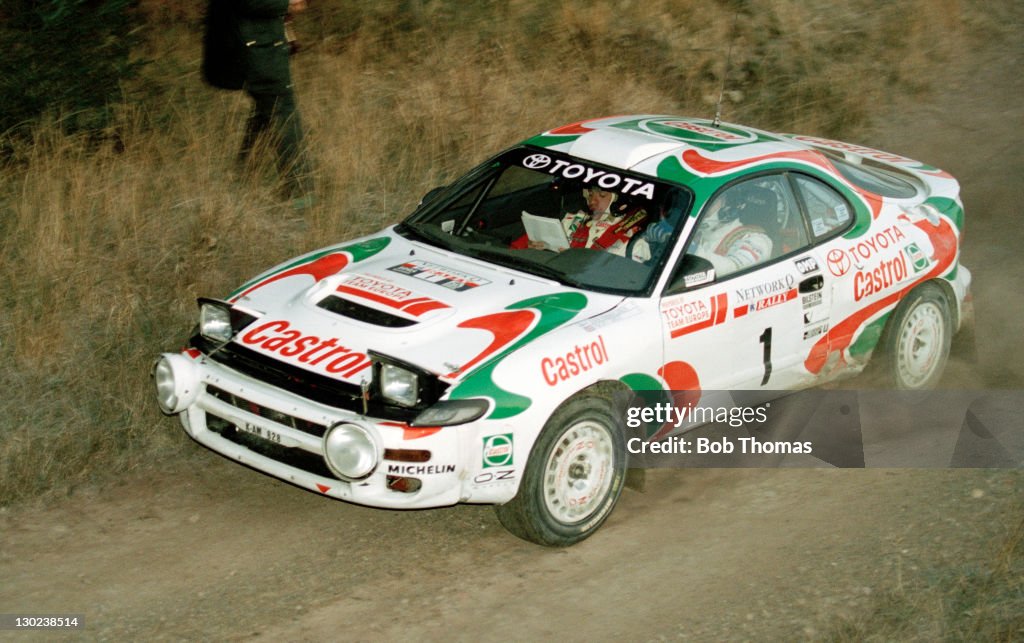Juha Kankkunen - Toyota - RAC Rally