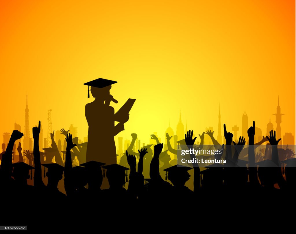 Graduation Processional Graphics Graduation Event High-Res Vector Graphic - Getty Images