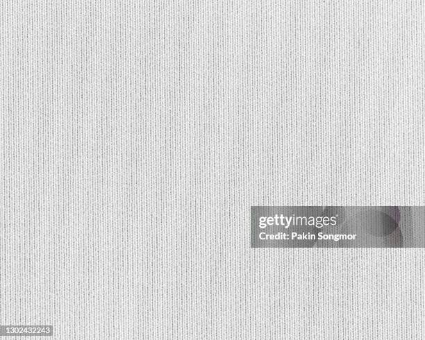 white fabric cloth polyester texture, textile background. - knitted stock pictures, royalty-free photos & images