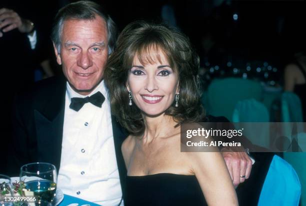Actress Susan Lucci and her husband, Helmut Huber, attend at the 26th Annual Beauty Ball Benefiting The March Of Dimes at The Waldorf-Astoria on...