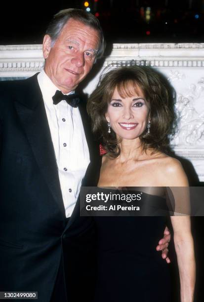 Actress Susan Lucci and her husband, Helmut Huber, attend at the 26th Annual Beauty Ball Benefiting The March Of Dimes at The Waldorf-Astoria on...