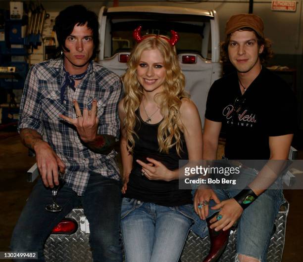 American singer-songwriter, musician, and record producer Butch Walker, Canadian singer, songwriter and actress Avril Lavigne and American...