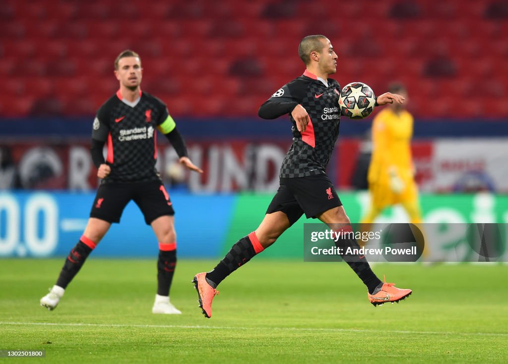 RB Leipzig v Liverpool FC  - UEFA Champions League Round Of 16 Leg One