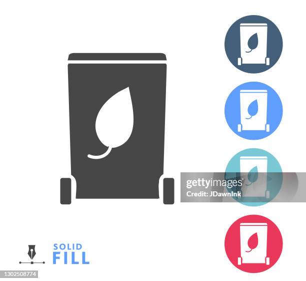 Garbage Compost Machine Icon Compost Bin Icon Photos and Premium High Res Pictures - Getty Images