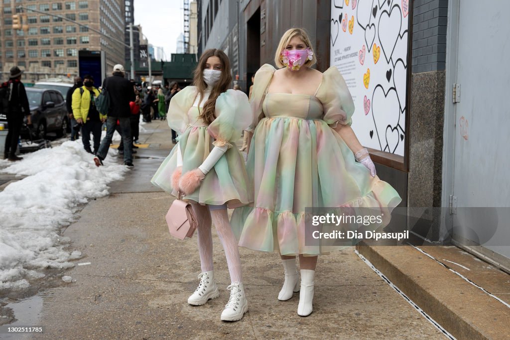 Street Style - February 2021 - New York Fashion Week