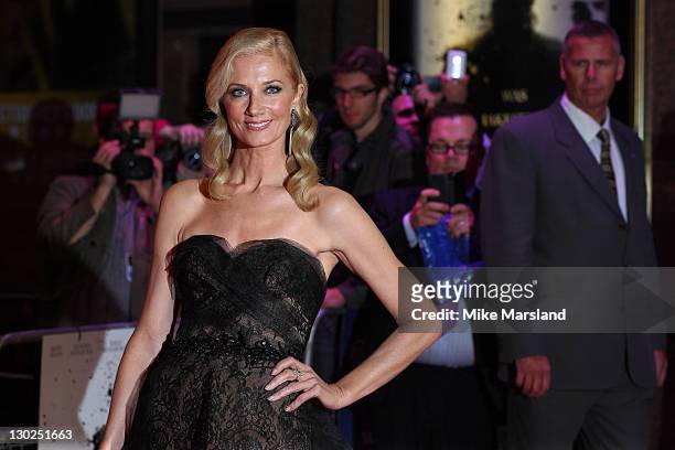 Joely Richardson attends the premiere of 'Anonymous' at The 55th BFI London Film Festival at Empire Leicester Square on October 25, 2011 in London,...