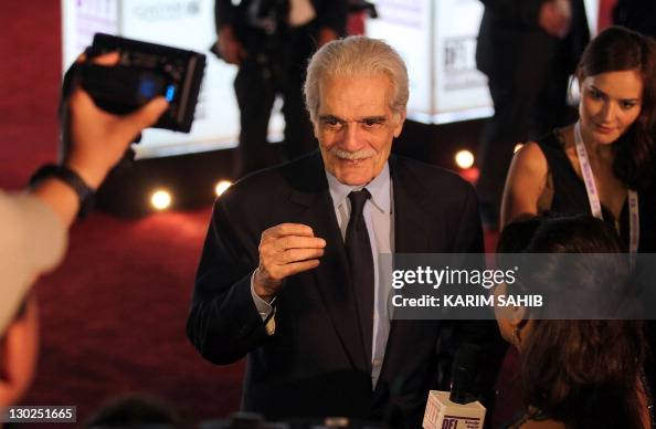 Egyptian veteran actor Omar al-Sharif sp Egyptian veteran actor Omar al-Sharif sp
