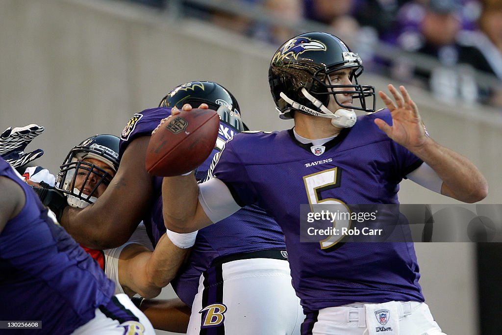 Houston Texans v Baltimore Ravens