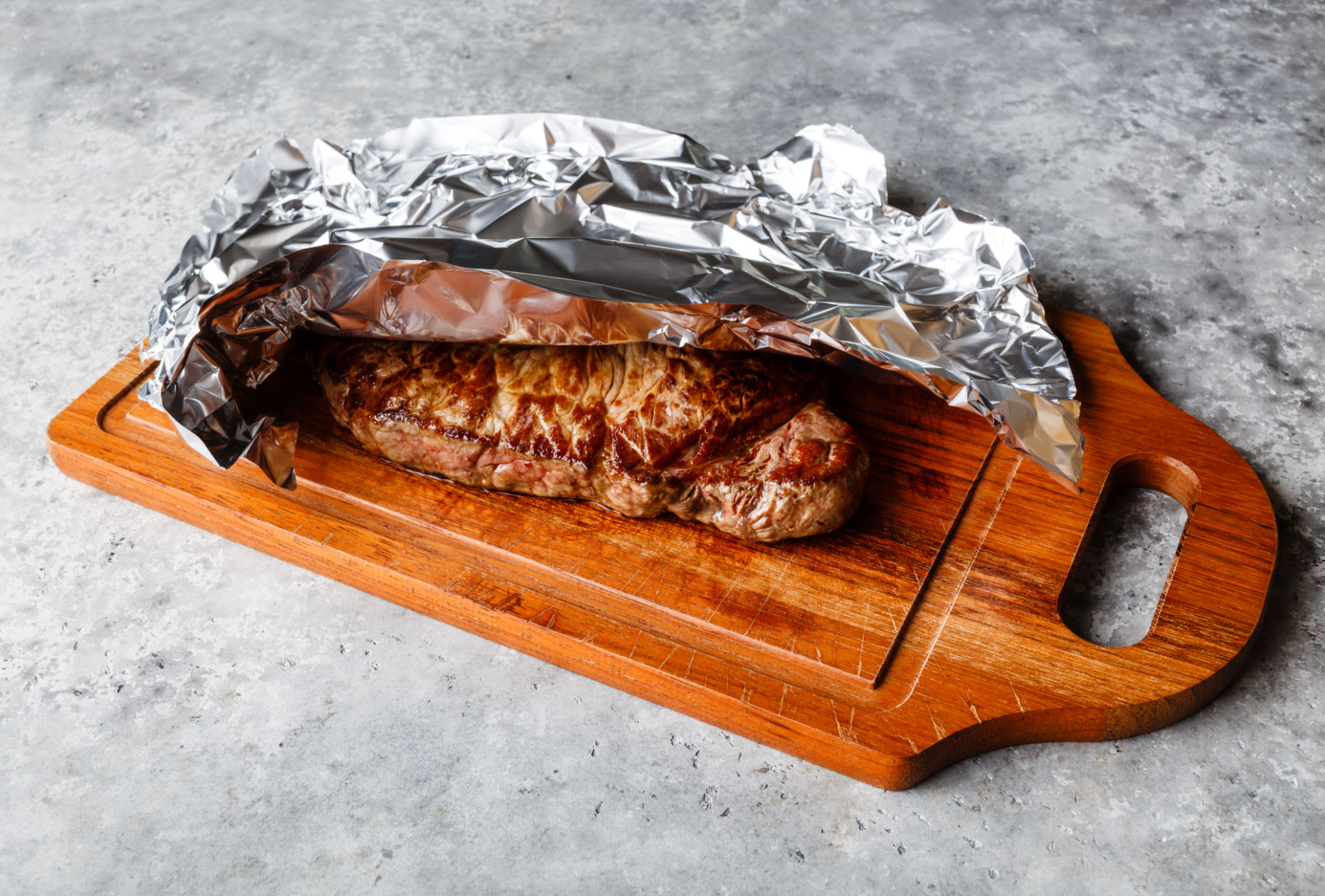 resting meat