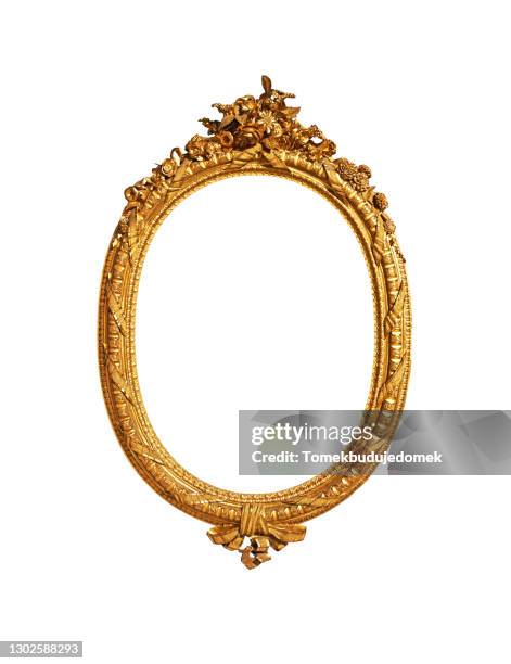 picture frame - mirror frame stock-fotos und bilder