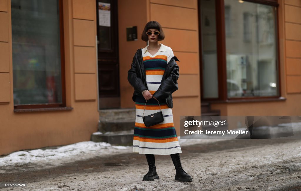 Street Style - Berlin - February 15, 2021