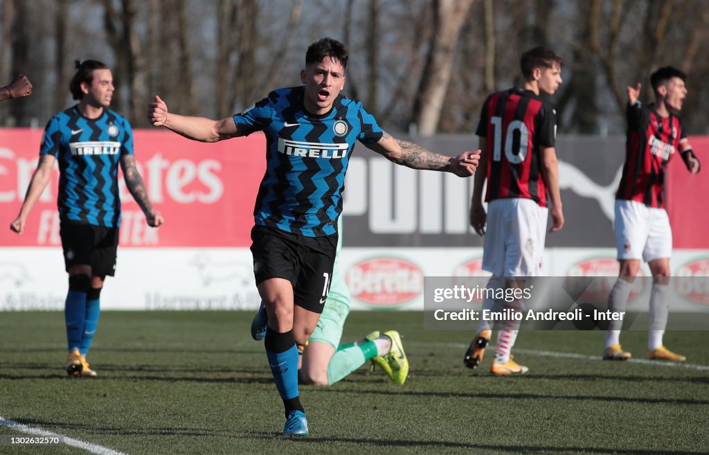 AC Milan U 19 v FC Internazionale U19 - Primavera 1 TIM