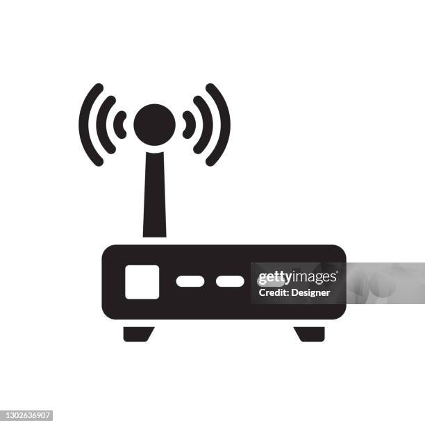 wireless icon, vector symbol illustration. - android mockup stock illustrations