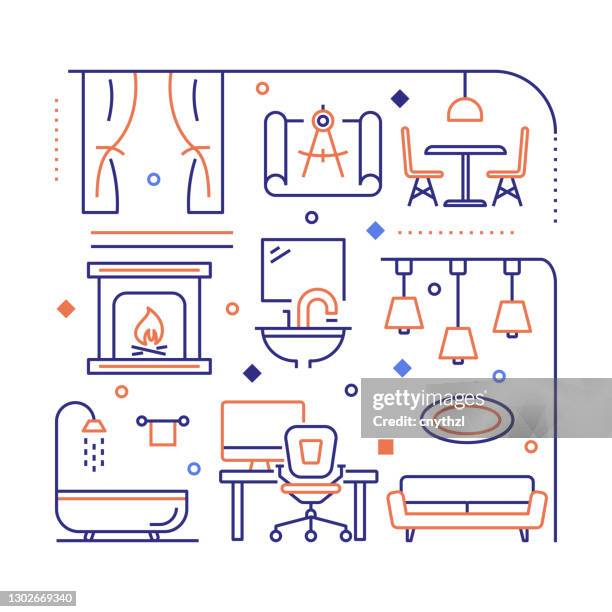 Interior Design Symbols Photos and Premium High Res Pictures - Getty Images