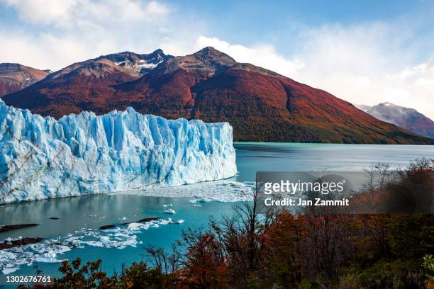 perito moreno glacier - argentinian photos et images de collection