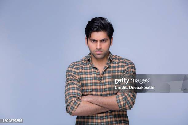 portrait of young man student  , stock photo - anger stock pictures, royalty-free photos & images