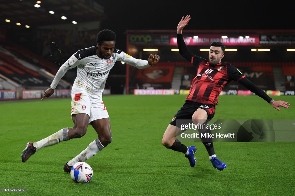 AFC Bournemouth v Rotherham United - Sky Bet Championship