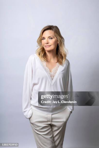 Actress Michelle Pfeiffer is photographed for Los Angeles Times on November 22, 2020 in West Hollywood, California. Image is a screen grab from a...