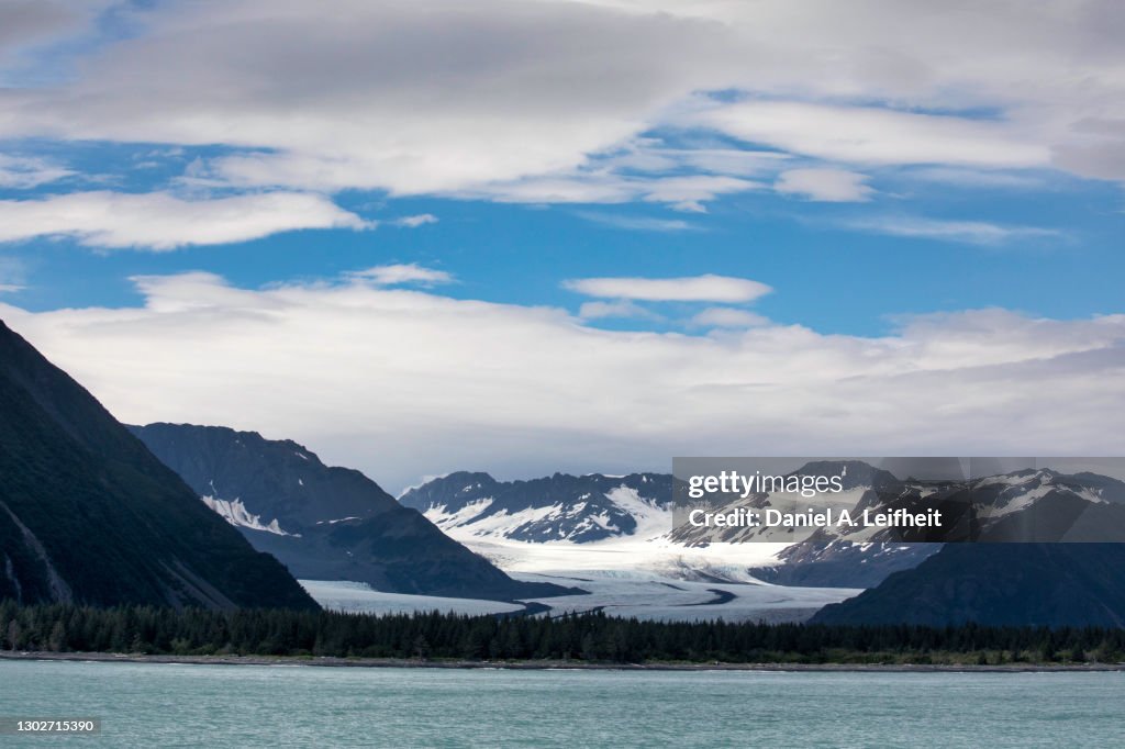 Bear Glacier at Kenai Fjords National Park in Alaska