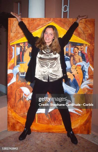 Actress Greta Scacchi attends « Carington » Photocall during the 48th Annual Cannes Film Festival on May 21, 1995 in Cannes, France.